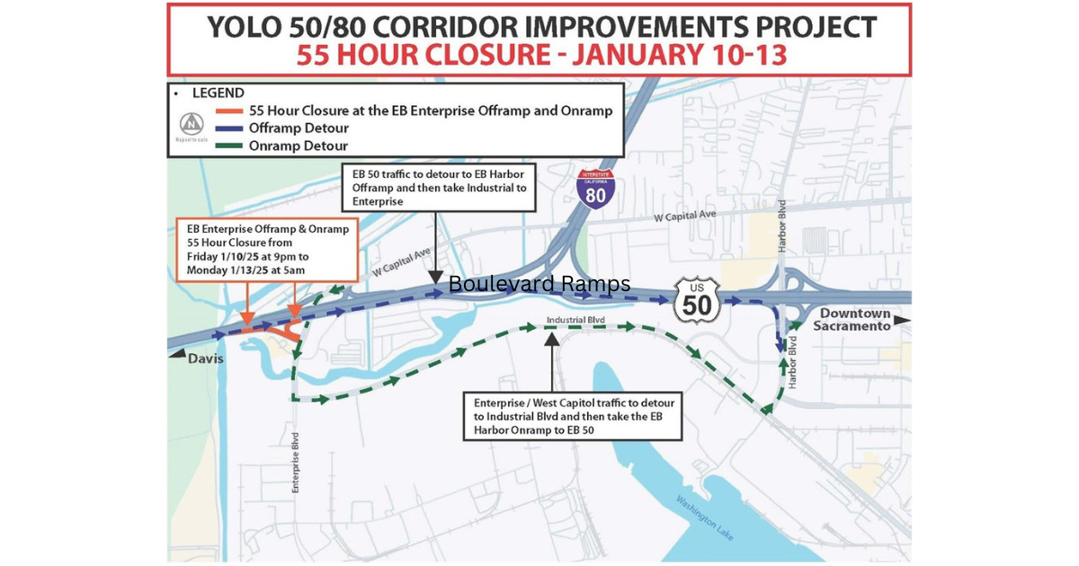 Boulevard Ramps Traffic Alert