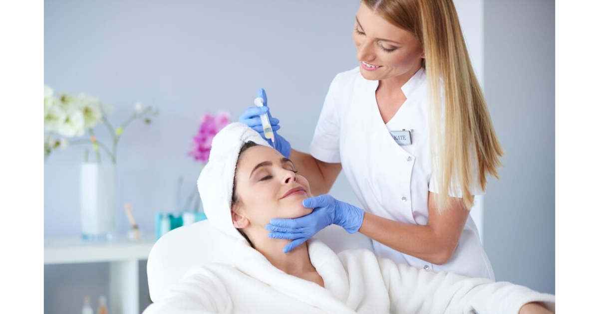 American woman invest in beauty treatments