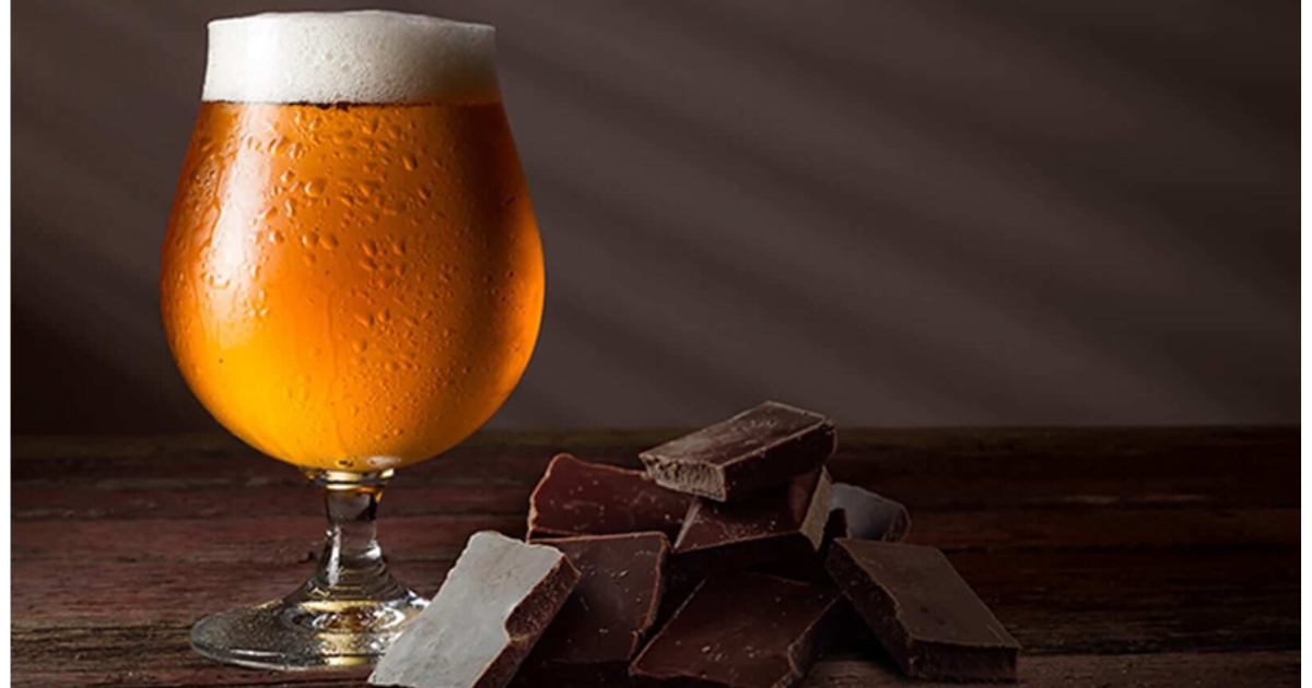 Chocolate and beer