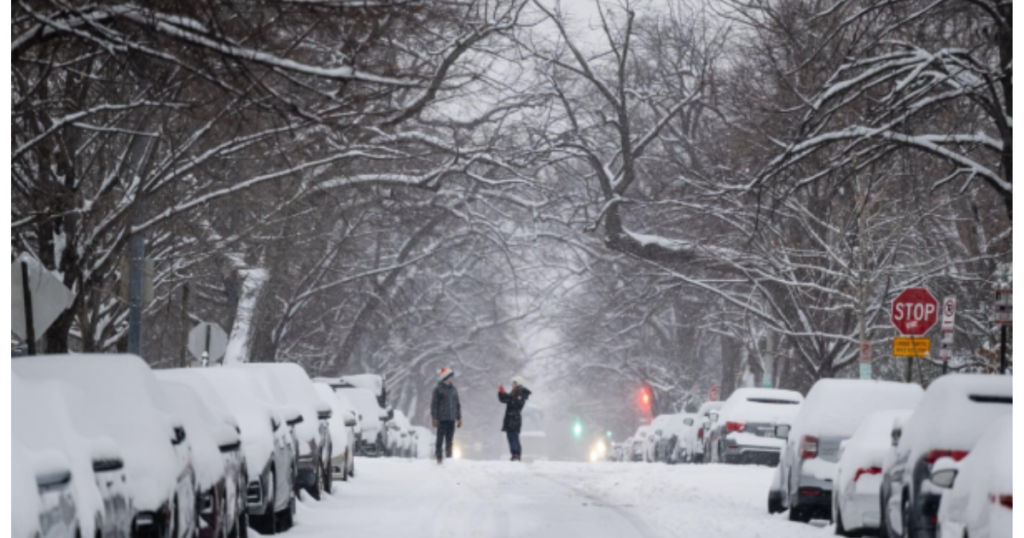 arctic storm paralyzes the United States
