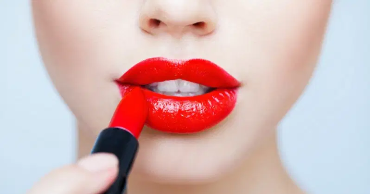 labial rojo