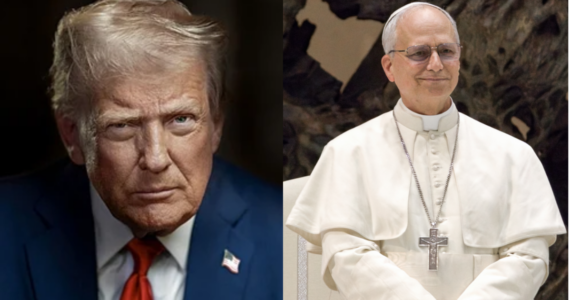 Donald Trump & Papa León XIV