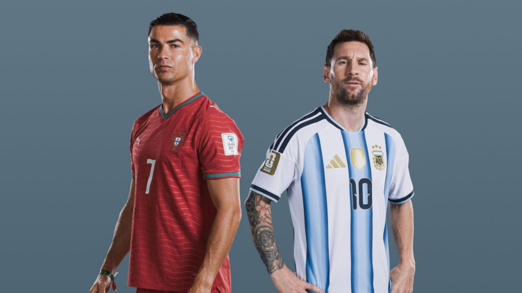 Messi y Cristiano Ronaldo durante el Mundial 2026