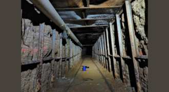 Narcotúnel descubierto por autoridades mexicanas entre Tijuana y San Diego