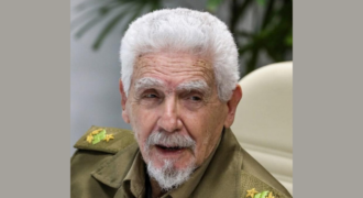 Ramiro Valdés Menéndez histórico dirigente del gobierno cubano