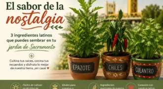 3 ingredientes latinos para sembrar en tu jardín de Sacramento
