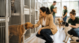 Animal shelter filled with care and warmth