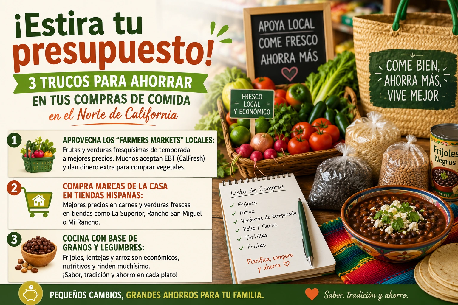 ¡Estira tu presupuesto!
