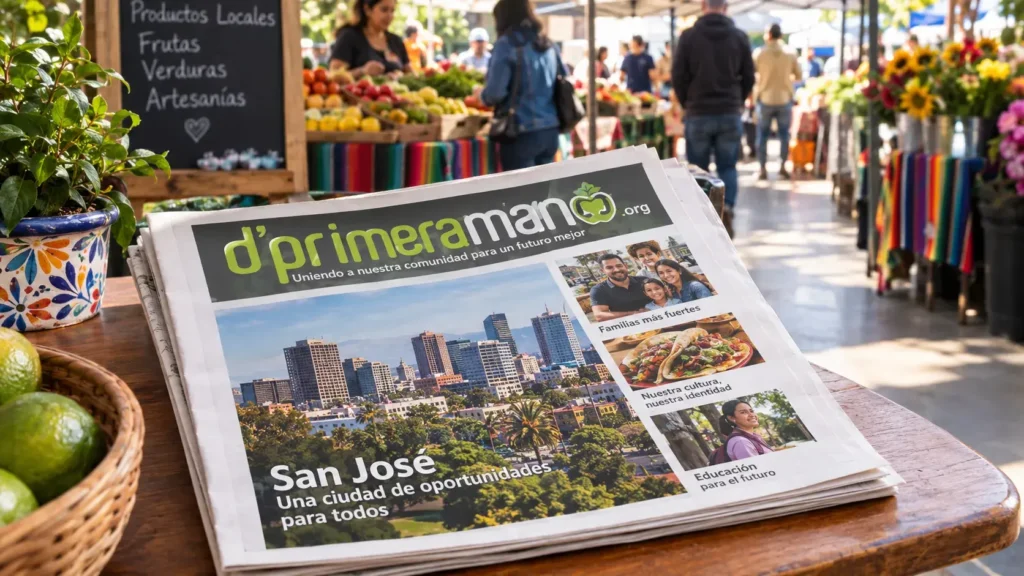 Community Market with Local Stories