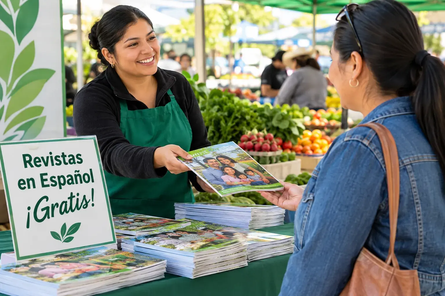 Free Spanish Magazines at the Market