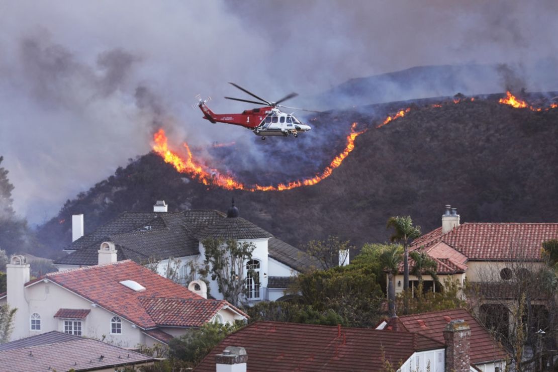 protección contra incendios forestales en California